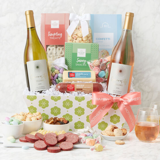 Alternate view of Mother's Day Premium Treats & Wine Gift Basket
