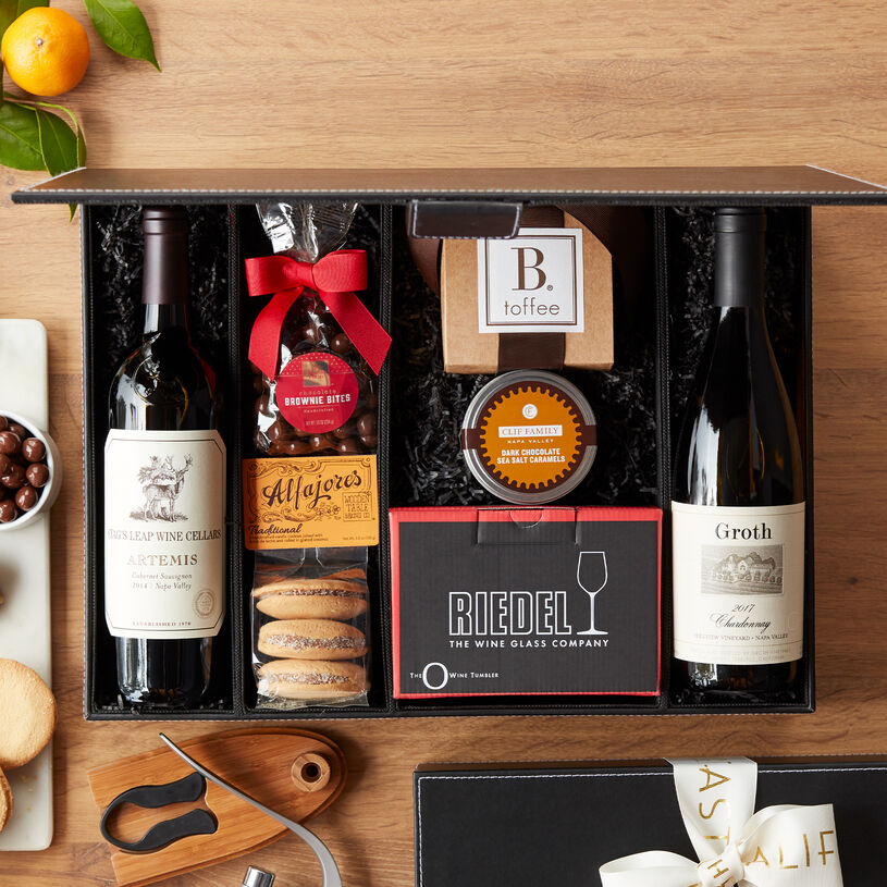 Sommelier S Finest Napa Valley Wine Gift Set Hickory Farms