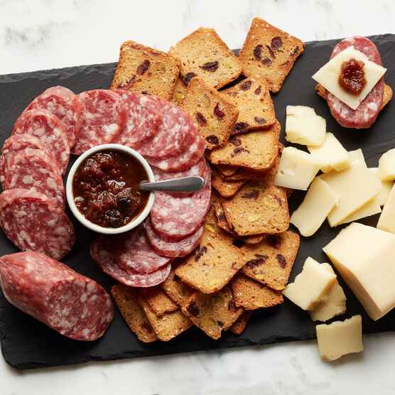 Alternate view of Savory Harvest Gift Basket
