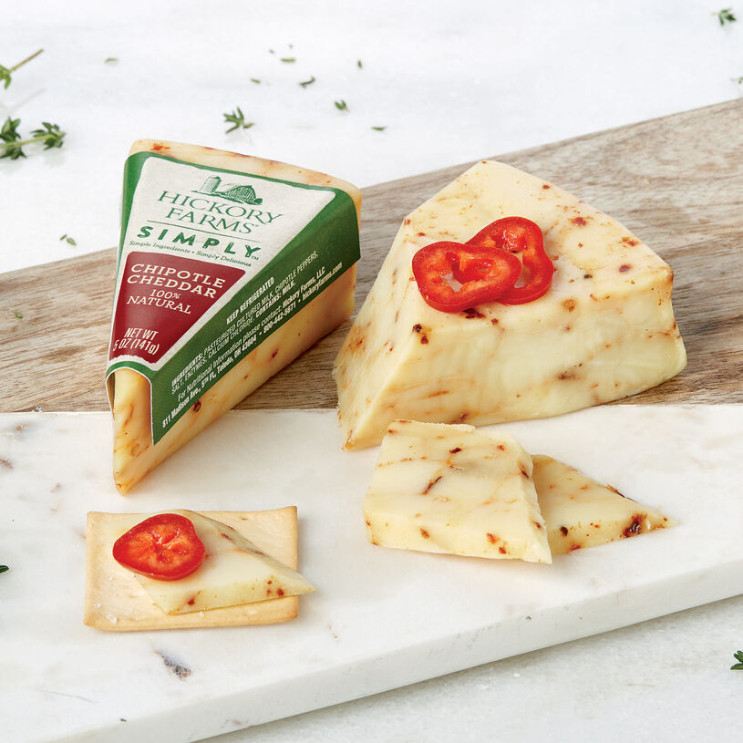 Hickory Farms Simply Chipotle Cheddar