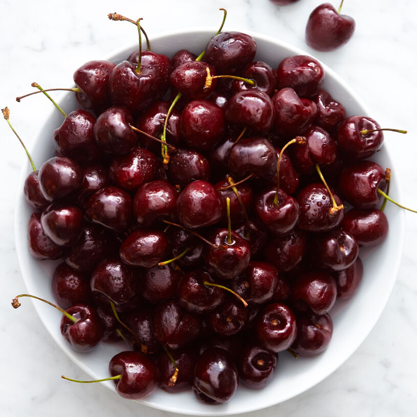 Delicious, juicy cherries that are perfect for a light snack.