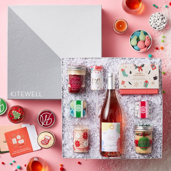 Oh What Fun Cupcakes & Wine Gift Set