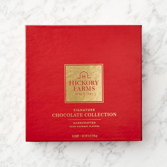 Signature Chocolate Collection Red Box Lid