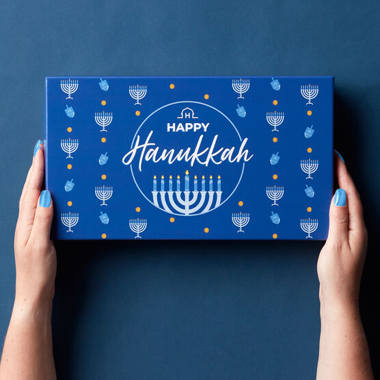 Happy Hanukkah Gift box Lid