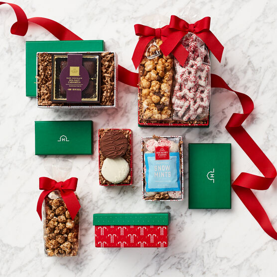 Holiday Sweets Gift Tower Box Contents