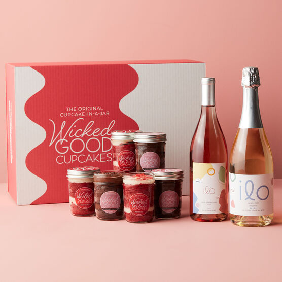 Cupcake 6-Pack & Rosé + Moscato | 