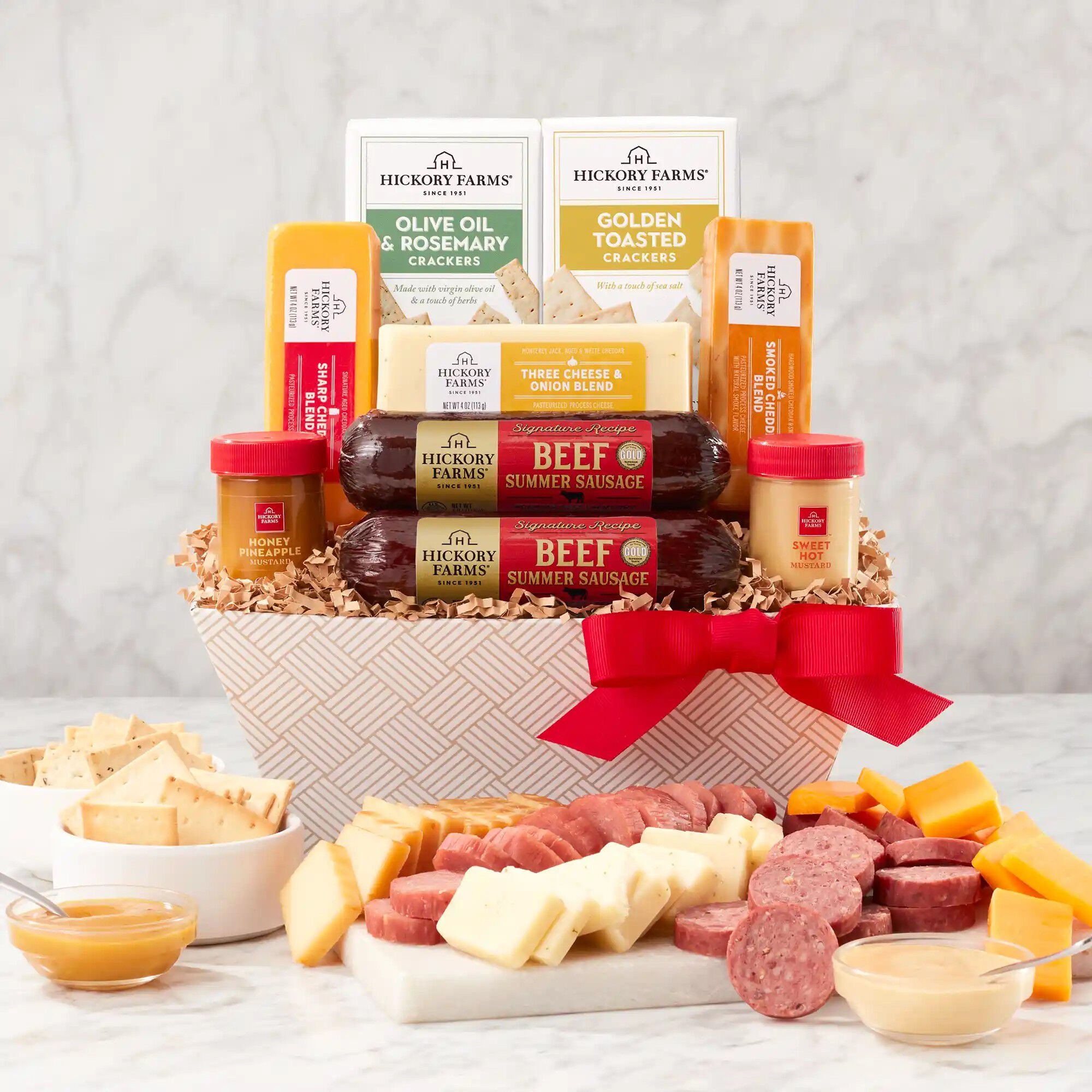 New Year's Gift Baskets Delivered | Hickory Farms