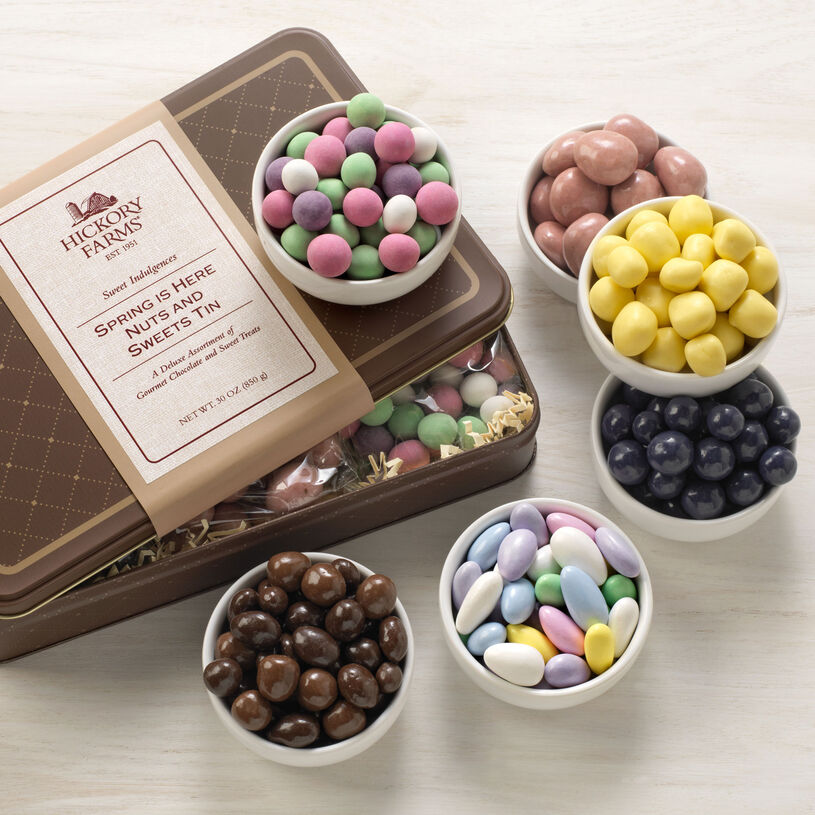 Spring is Here Nuts and Sweets Gift Tin | 