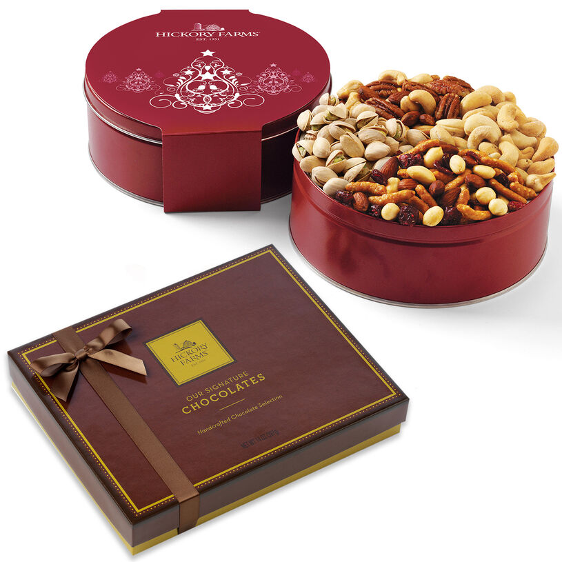 Holiday Nuts and Chocolate Collection