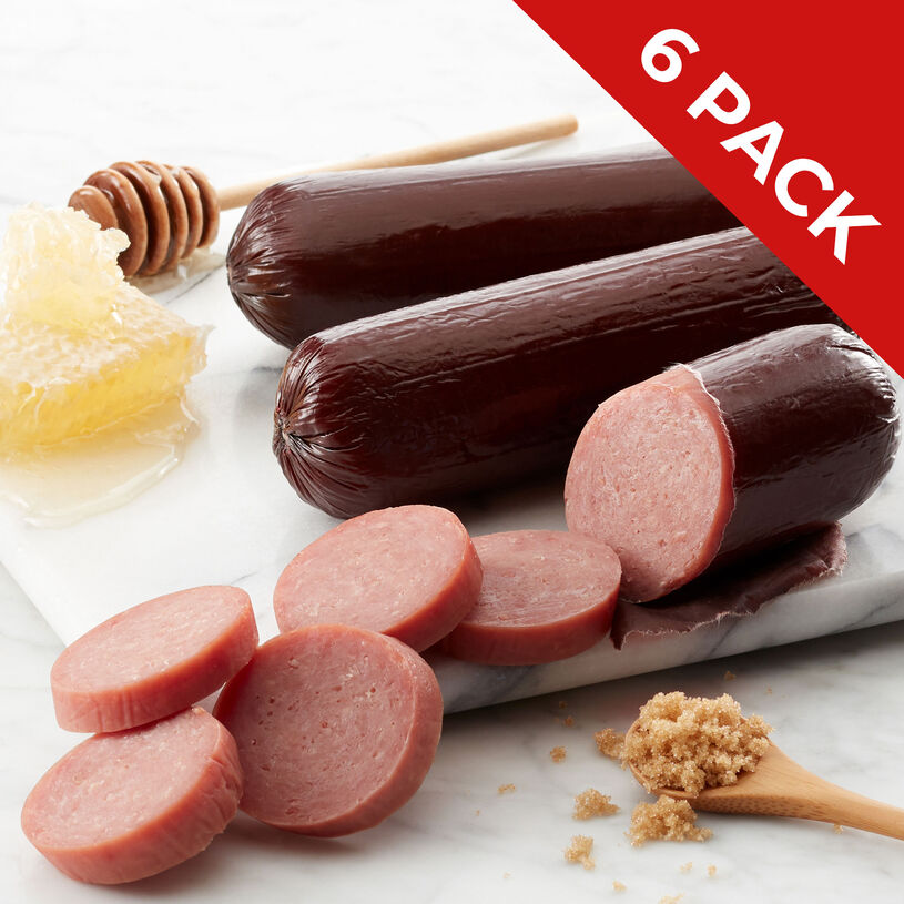 Sweet & Smoky Turkey Summer Sausage 6-Pack