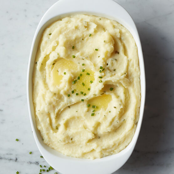 Alternate View of Butter Chive Mashed Potatoes 