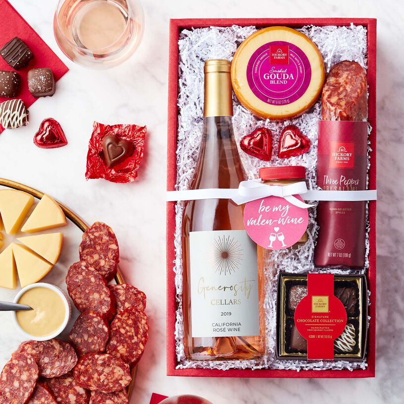 Valentine's Day Rosé & Snack Collection