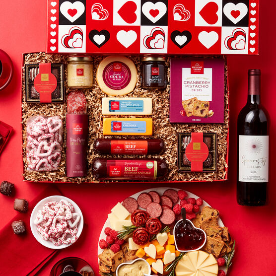 The Big Cheese  Valentine's Day Gifts For Him : Gift Baskets Make Great  Valentine's Gifts for Men - All the Buzz