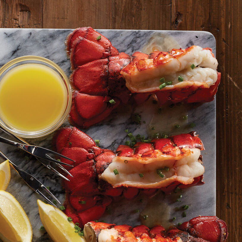 Get a taste of New England with our new cold water Maine Lobster Tails. 