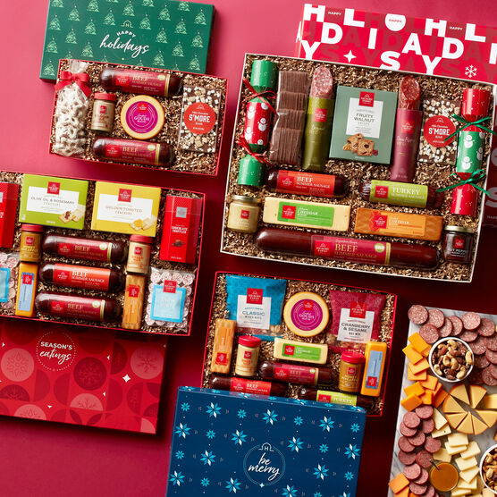 Holiday gift box compilation
