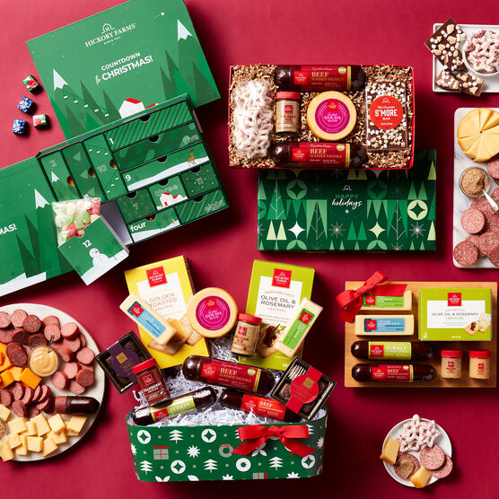 Holiday gift box compilation