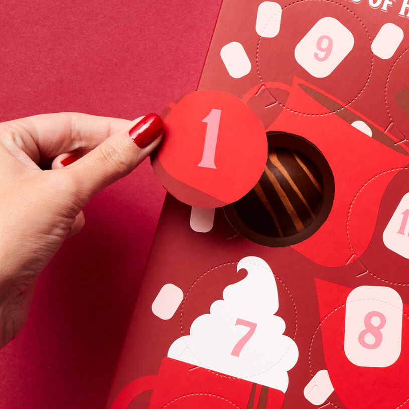 12 Days of Hot Cocoa Bombs Advent Calendar Hickory Farms