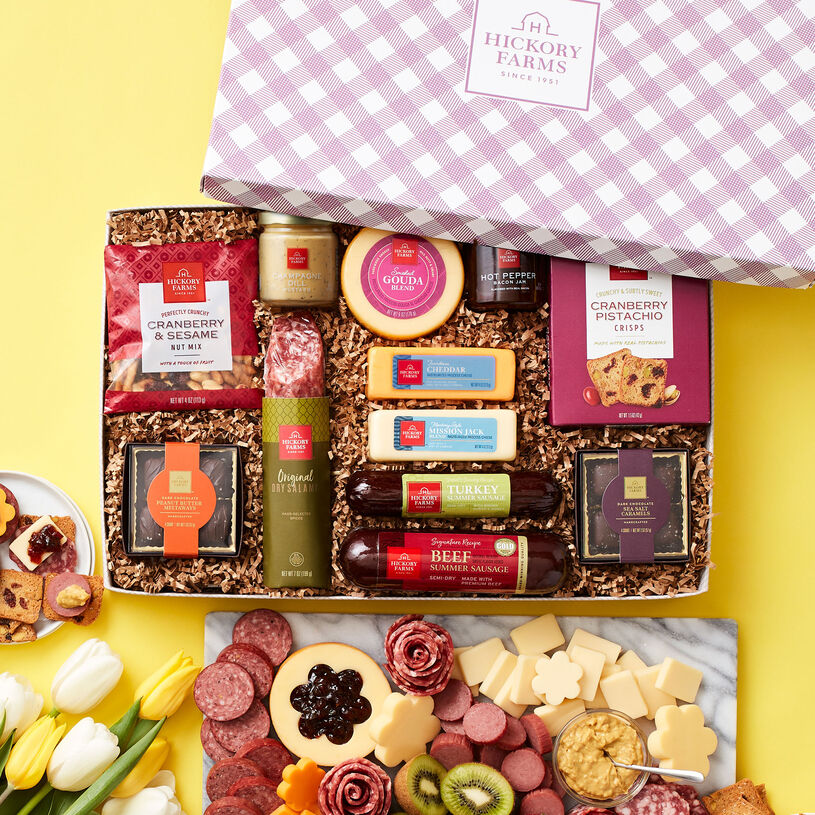 Spring Charcuterie & Chocolate Gift Box