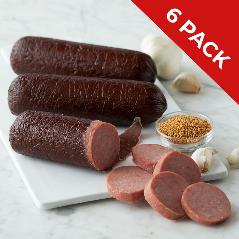 6-Pack: Savory Turkey Summer Sausage