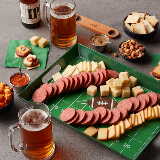 Game Day Entertaining Gift Set Charcuterie and Beer
