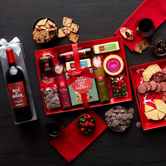 Alternate view of Holiday Entertaining Gift Set with Wine
