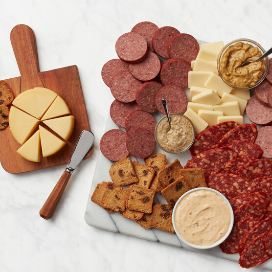 Charcuterie Essentials Gift Basket Charcuterie Spread