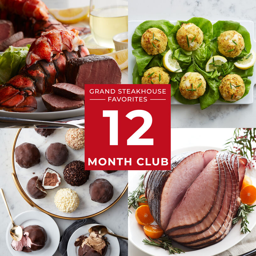 12 Month Grand Steakhouse Favorites Gift Club
