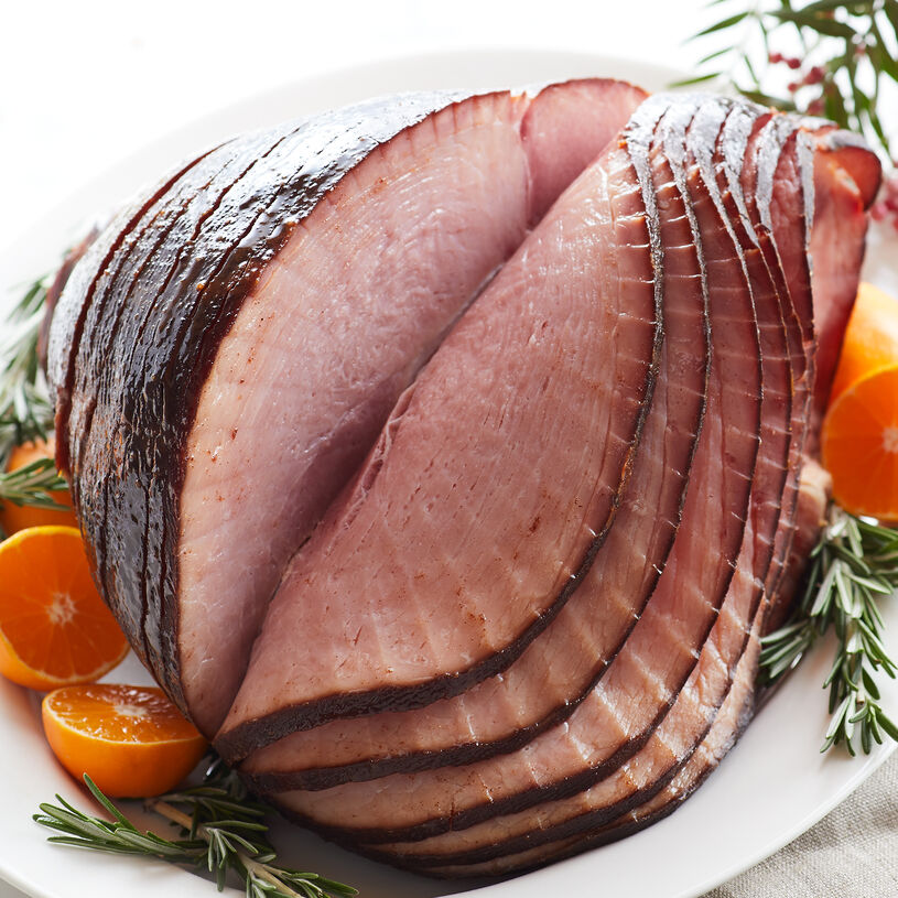Slow cured with a touch of real honey, our HoneyGold® Ham is sure to be the crown jewel of any party spread.