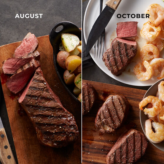 Alternate View of Grand Steakhouse Favorites - 6 Month Plan - Steaks
