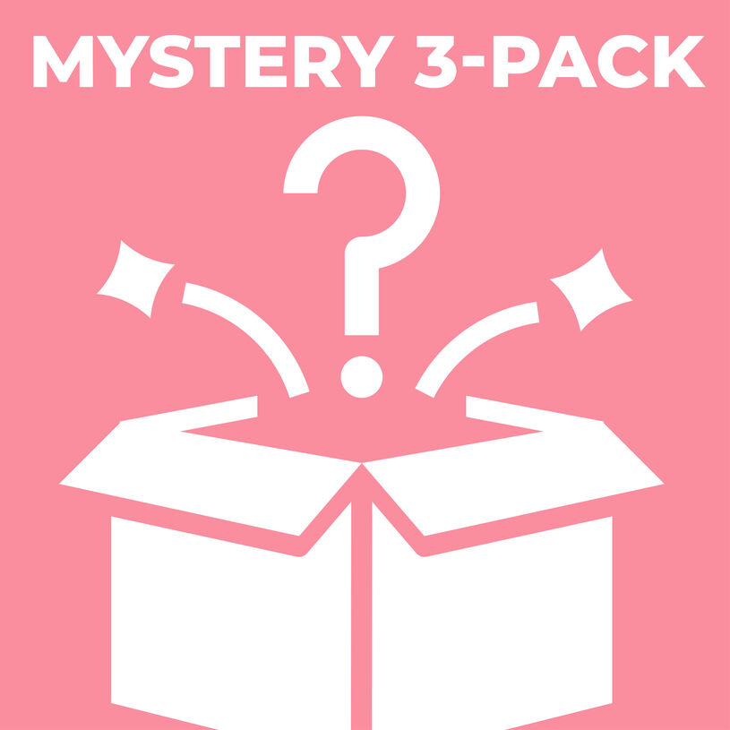 Mystery Cupcake 3-Pack & Sweets Gift Set