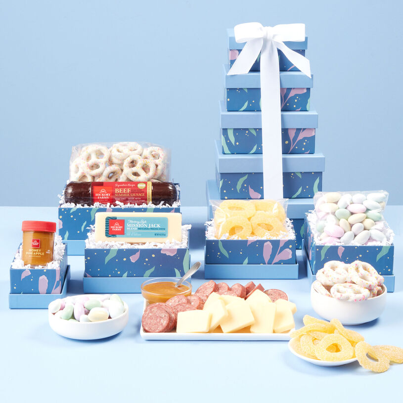 Blooming Sweets Gift Tower