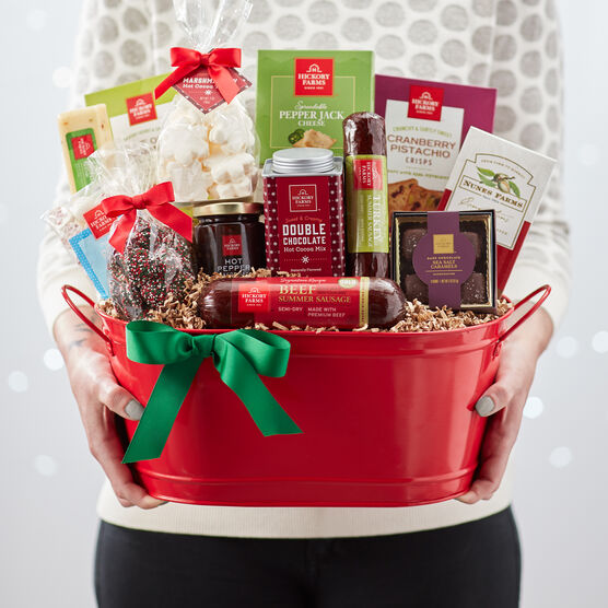 Alternate view of Happy Holidays Gift Basket