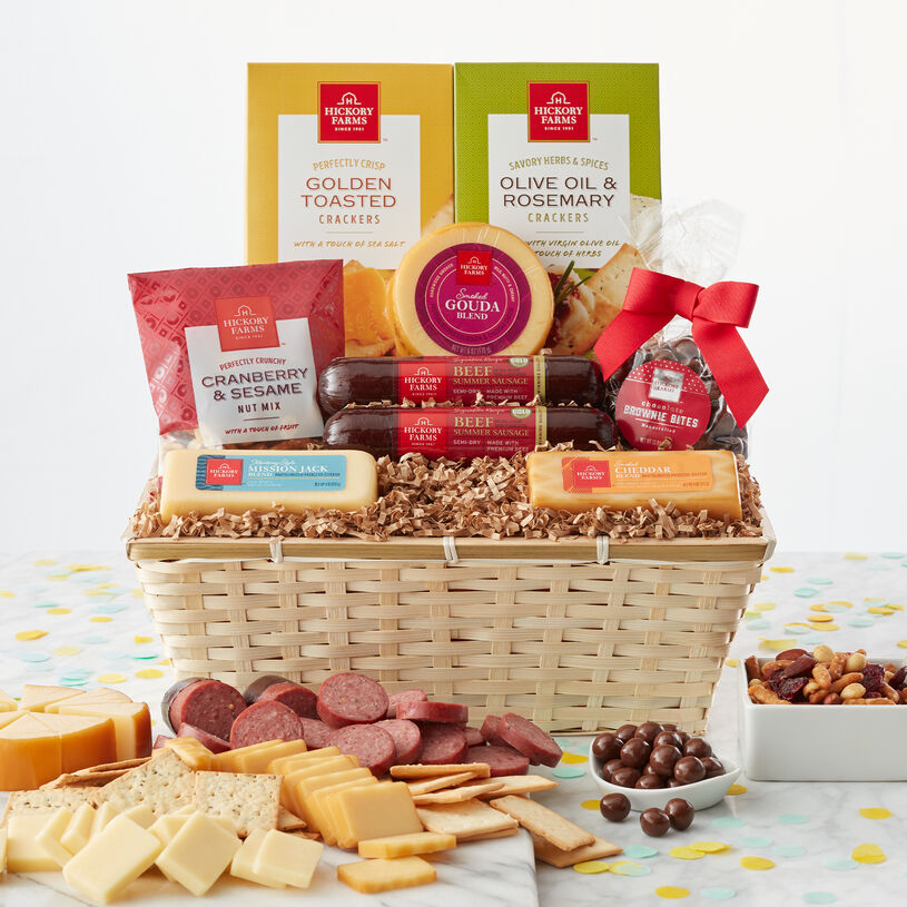 Birthday Wishes Gift Basket Hickory Farms
