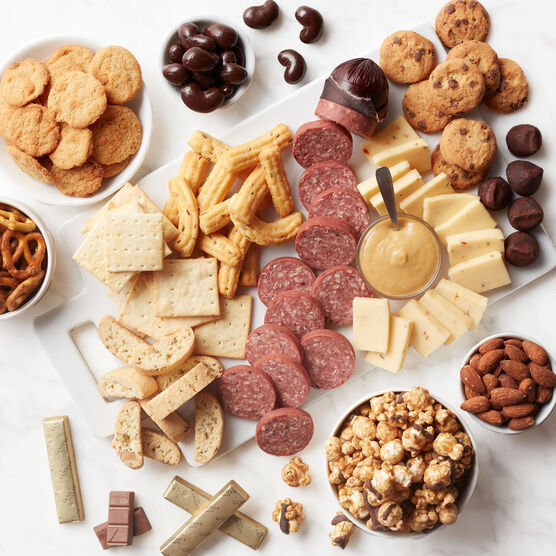 Delightful Decadence Gift Basket Charcuterie
