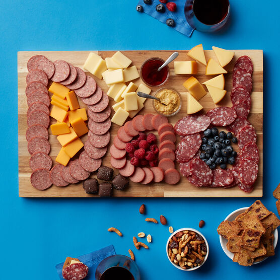 Alternate view of Father's Day Charcuterie & Chocolate with Wine