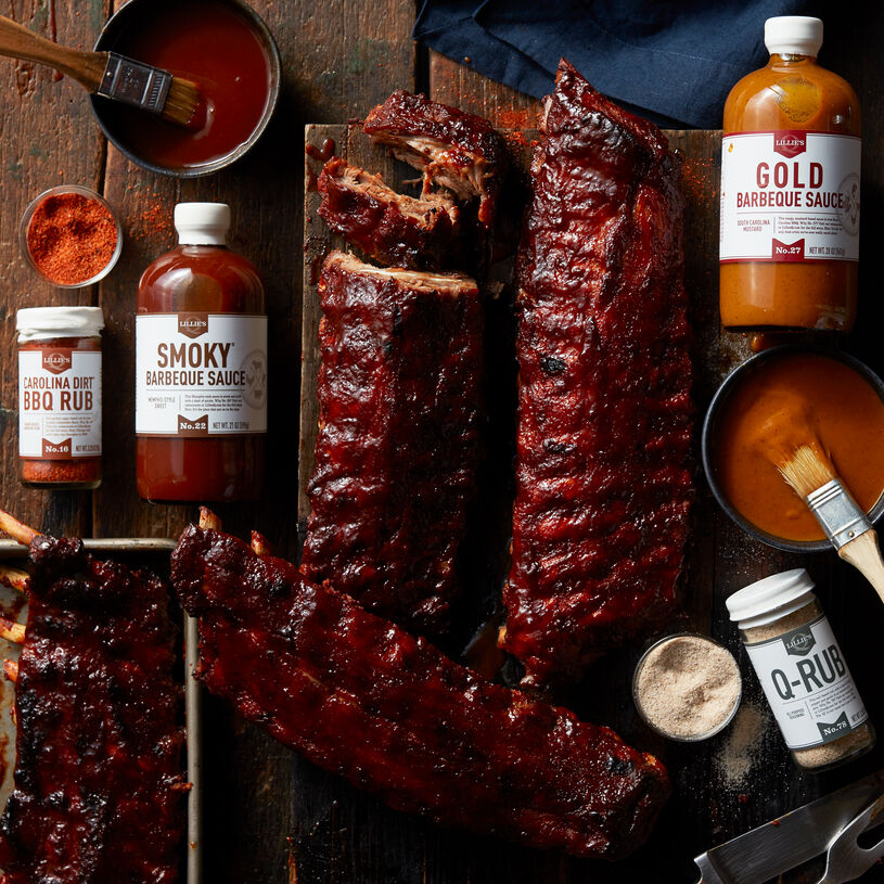 Deluxe Pork Ribs & Complete Barbeque Gift Set