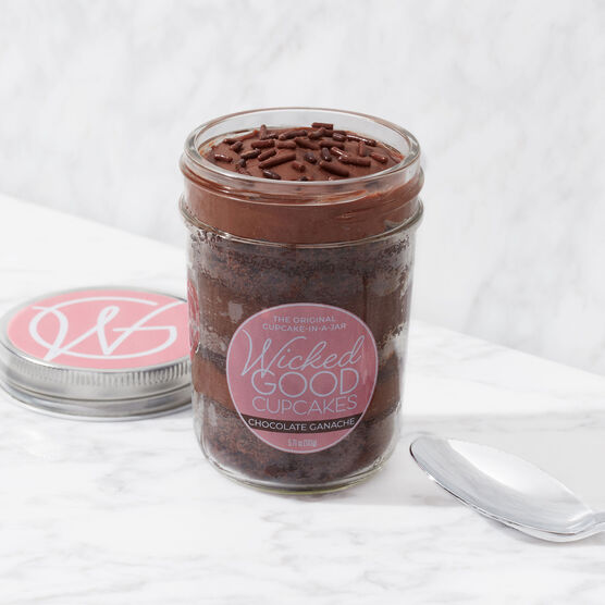 Chocolate Ganacha Cupcake Jar
