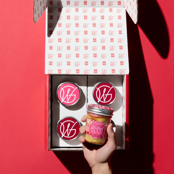 Valentine’s Day Cupcake 4-Pack Mailer Box