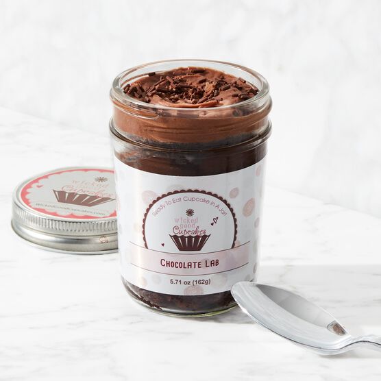 Chocolate Lab Cupcake Jar