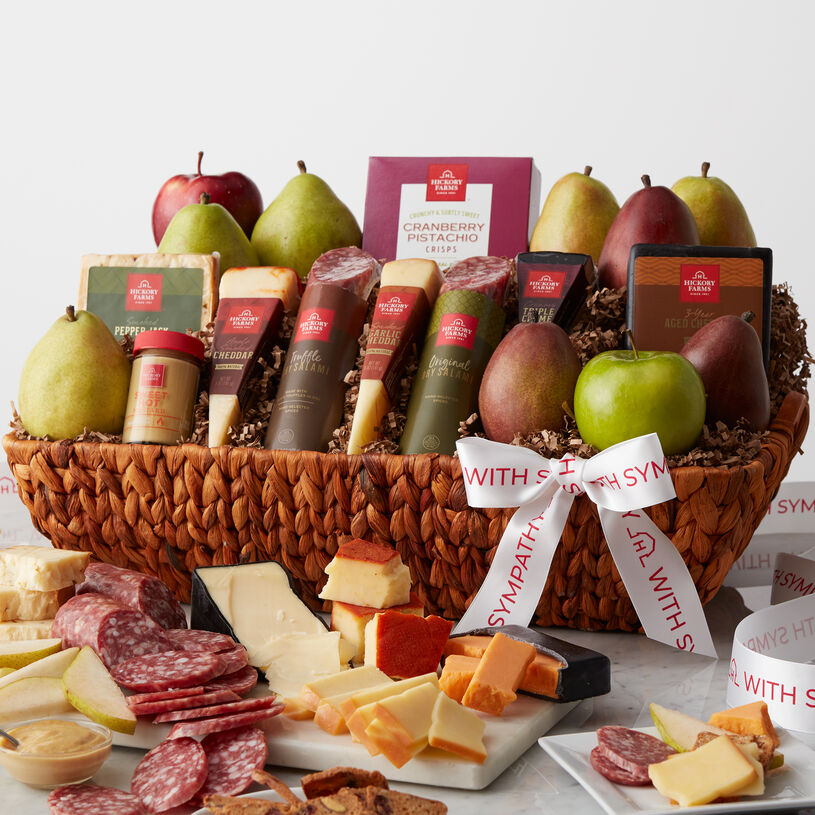 Truffle and Original Dry Salami, Apple Smoked Cheddar, Smoked Garlic Cheddar, Triple Crème, 3-Year Aged Cheddar, and Smoked Pepper Jack all pair perfectly with our famous Sweet Hot Mustard and sweet and crunchy Cranberry Pistachio Crisps.