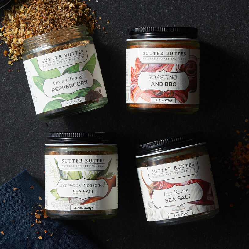 Explore new flavors with this set of four delicious seasoning blends.