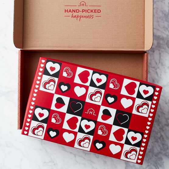 Valentine's Day Charcuterie & Chocolate Gift Box Shipping Box