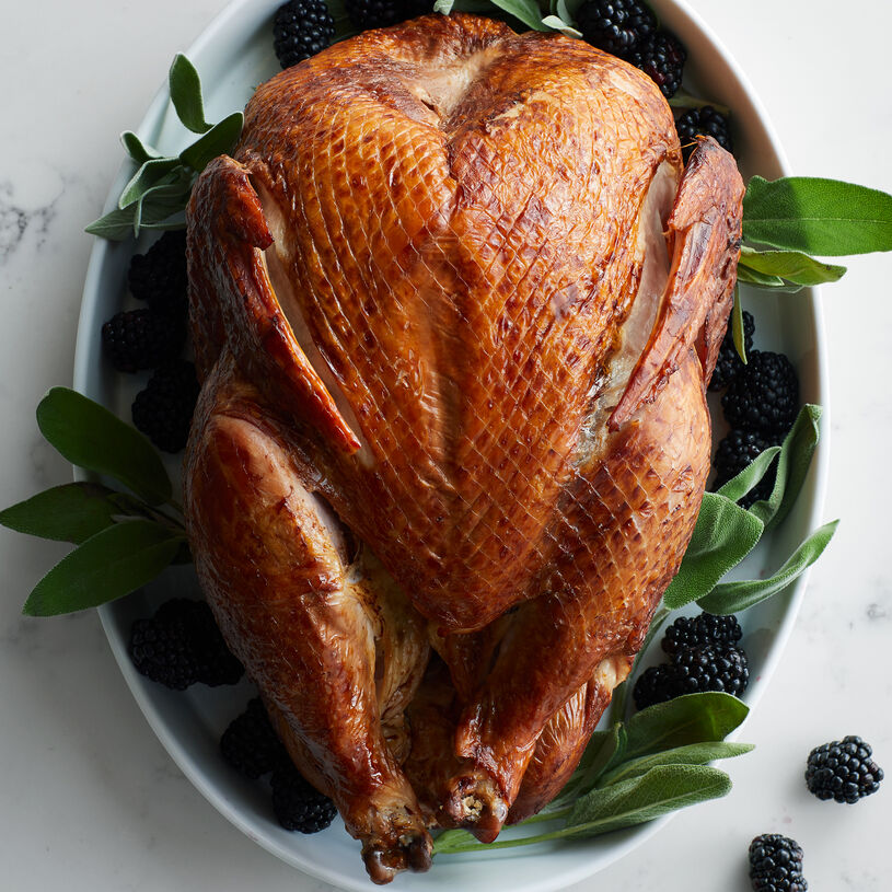 This tender bird is incredibly moist and flavorful. It's fully cooked and ready to enjoy at room temperature, or warm in your oven for an easy and delicious holiday meal.