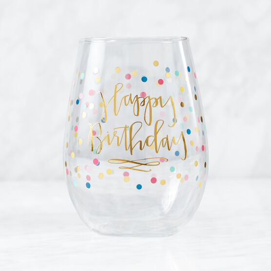 Birthday Glass