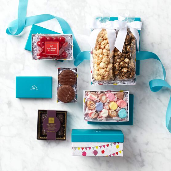 Happy Birthday Gift Tower Contents