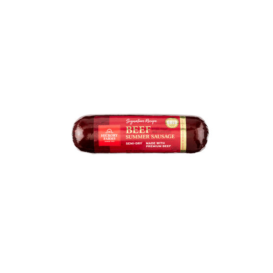 Alternate view of Signature Beef Summer Sausage Packaged