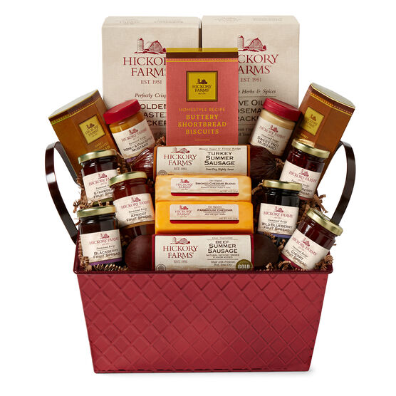 Hickory Farms Savory Sweet Holiday Gift Basket