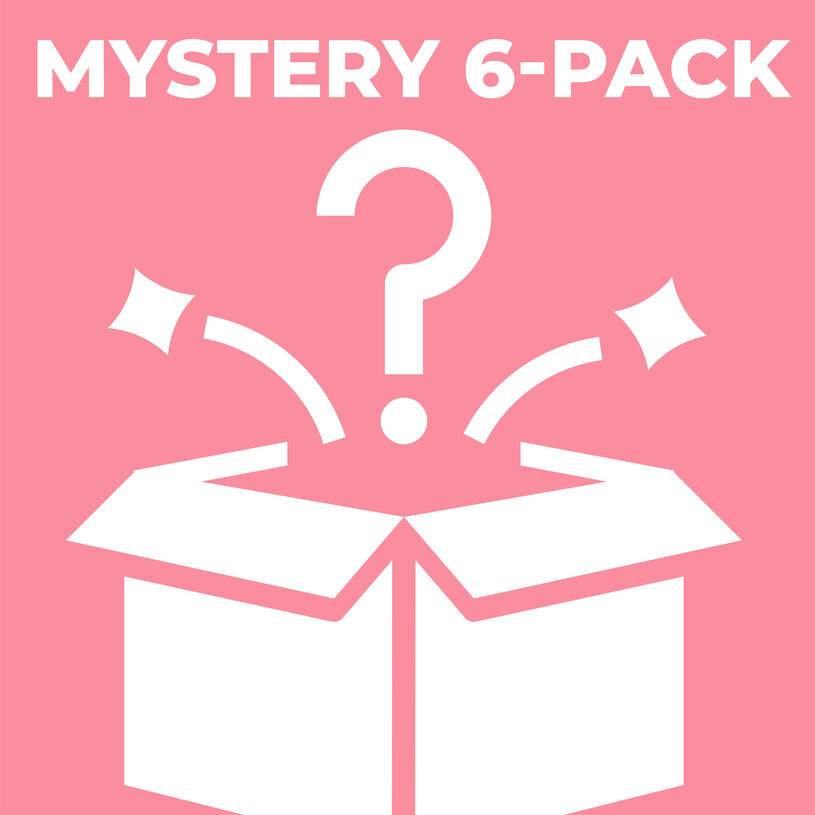 Mystery Cupcake 6-Pack & Sweets Gift Set
