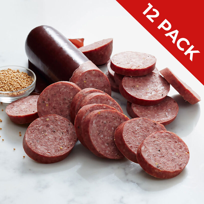 26 Oz Signature Beef Summer Sausage - 12 Case Pack