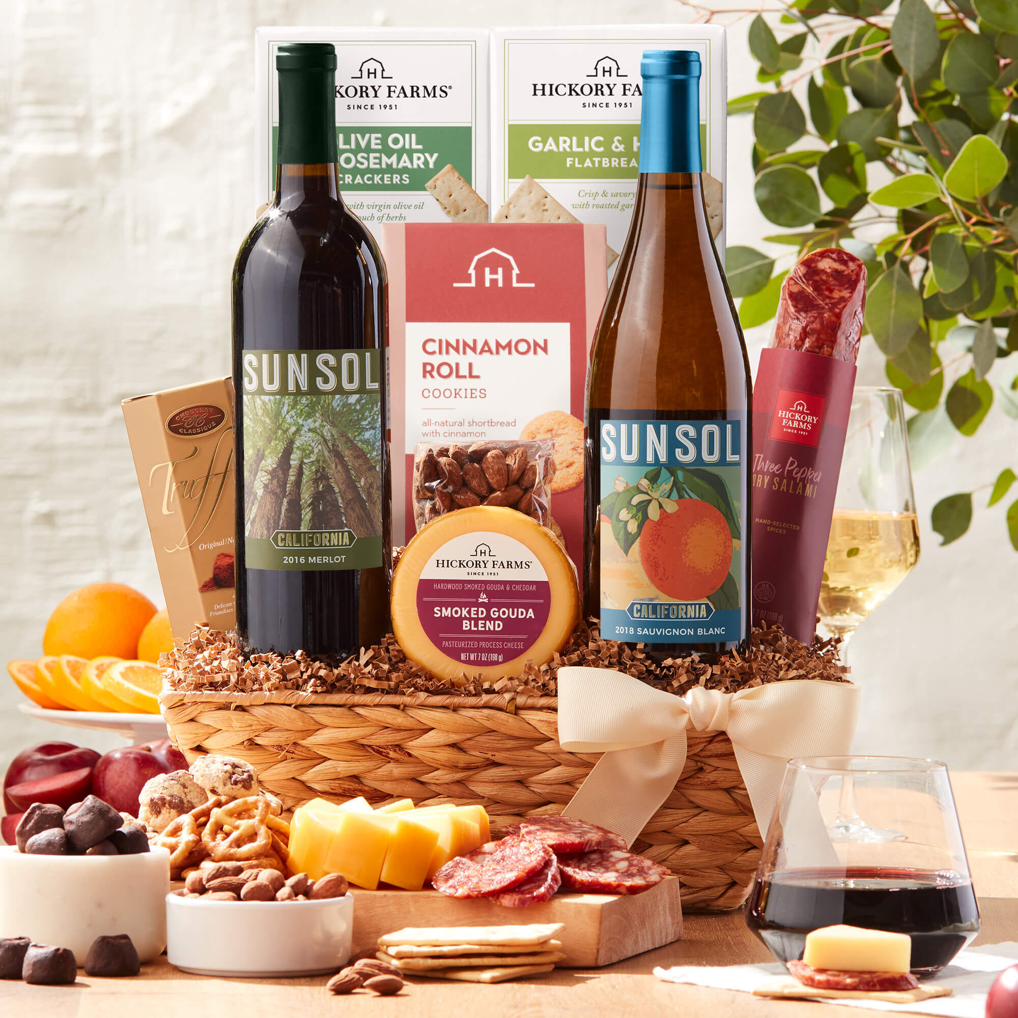 New Year's Gift Baskets Delivered | Hickory Farms